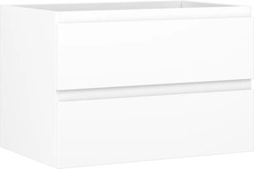 Mexen Orio, kúpeľňová skrinka 70 cm, 2 zásuvky, biela matná, 91A10-07047-2-BFF01