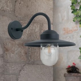 Orion AL 11-1313 - Vonkajšia nástenná lampa EDWARD 1xE27/60W/230V IP44 čierna