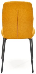 Jedálenská stolička K461 horčicovo žltá