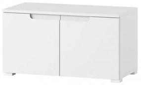 Botník SELENE 18 79 cm biely lesk/mat