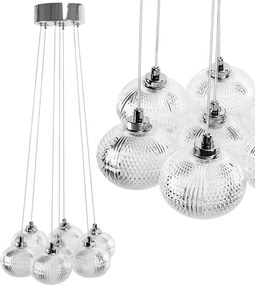 Toolight Toolight, závesné svietidlo 7xG9, MS021-7CP, chrómová, OSW-09635