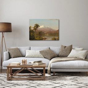 Obraz - Frederic Edwin Church, Tamaca Palms, reprodukcia (70x50 cm)
