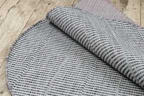 Koberec šnúrkový SIZAL LOFT 21198 BOHO slonia kosť / strieborný / sivý