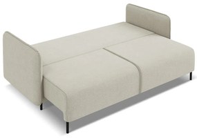 Béžová rozkladacia/s úložným priestorom pohovka 226 cm Luana – Makamii