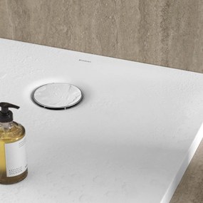 GEBERIT Olona štvorcová sprchová vanička z kamennej živice, 900 x 900 x 40 mm, protišmyk, biela matná, 550.751.00.1