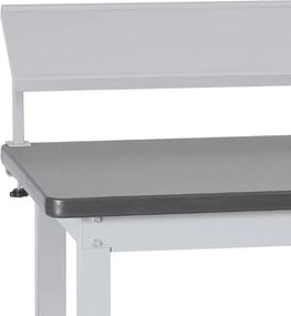 Prídavná kovová polica na náradie pre stoly G4, nosnosť 20 kg, 1500 x 270 x 300 mm