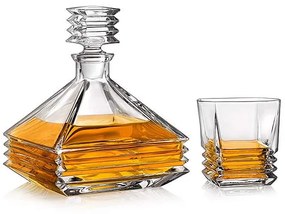 Crystal Bohemia MARIA whisky set (1 + 6)