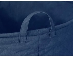 Tmavomodrý látkový kôš na bielizeň 67 l Tom Tailor – Wenko