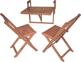 Závesný balkónový stolík 64x65 cm Berkeley – Garden Pleasure