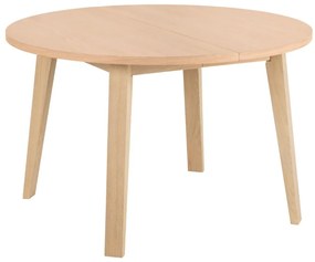 Actona Okrúhly rozkladací jedálenský stôl A-Line 120/220 - dub