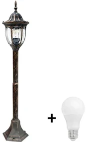 Polux LED Vonkajšia lampa FLORENCJA 1xE27/10W/230V IP43 LEDSA0393