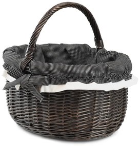 Nákupný kôš prútený Pige III.š. 42 x hl. 34 x v. 23 / 36(cm)