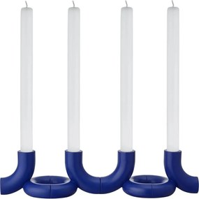 Polyresinové svietniky v súprave 2 ks Doodle – Blomus