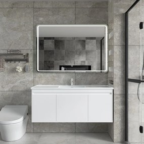 Erga Mia, LED zrkadlo 120x80cm, 3105 lm, 6500K, predné/zadné osvetlenie, ERG-V01-117-1280-00