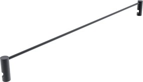 Nimco Ohrádka k poličke, 40 cm UNIX ČIERNA - UNC 1001S-40-90