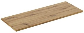 Koupelnová sestava Casad s deskou a skříňkami 140 cm bílá/dub artisan