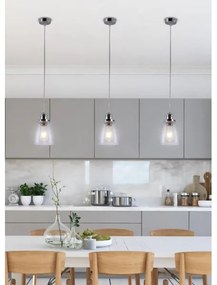 Luster na lanku VOICE 1xE27/40W/230V