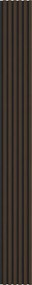 Mexen Lam-B, akustické stenové lamely 275 × 30 cm, HDF doska 4 mm, technická dyha, orech palisandrový, S100-275307-3015-021