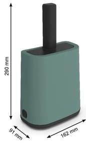 Lopatka s držiakom 9x16 cm Biala - Rotho