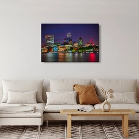 Obraz - Večerný Londýn (90x60 cm)