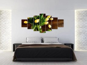 Tulipány vo váze - obraz