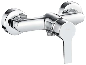 Invena Bralos, nástenná sprchová batéria, chrómová, INV-BN-07-001-A