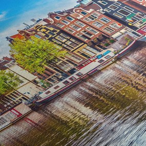Obraz - Tancujúce domy, Amsterdam (90x60 cm)