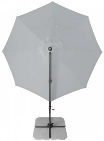 Derby RAVENNA 330 cm - veľký záhradný výkyvný slnečník s bočnou tyčou - 2. akosť (S283)