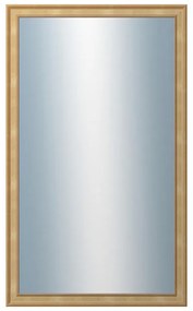 DANTIK - Zrkadlo v rámu, rozmer s rámom 60x100 cm z lišty TOOTH malá zlatá (3161)