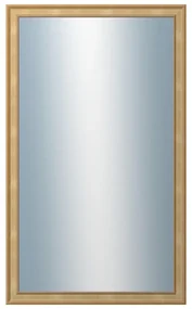 DANTIK - Zrkadlo v rámu, rozmer s rámom 60x100 cm z lišty TOOTH malá zlatá (3161)