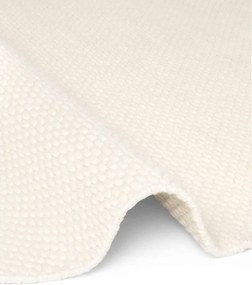 Krémový ručne tkaný vlnený okrúhly koberec ø 160 cm Lyon Beans – Elle Decoration