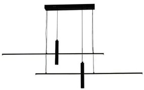 LED Stmievateľný luster na lanku LED/70W/230V 3000-6500K + diaľkové ovládanie