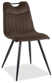 Jedálenská stolička Orifel (hnedá + čierna). Vlastná spoľahlivá doprava až k Vám domov. 1050668