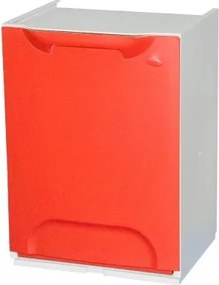ARTPLAST Eco-Logico R34-1R Výklopný kôš 34 × 29 × 47 cm, červený