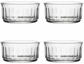 Bormioli Rocco 4-dielna sada misiek na Creme Brulee Fido
