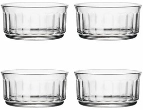 Bormioli Rocco 4-dielna sada misiek na Creme Brulee Fido