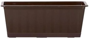 Kvetinač balkónový Agro IS800 R222 hnedý