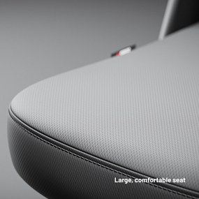 Ergonomická kancelárska stolička Diablo V-Light, sivá