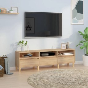 TV skrinka dub sonoma 150x30x44,5 cm kompozitné drevo 831912