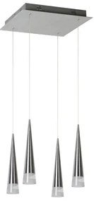Lucide 36416/19/12 - LED Luster na lanku REIKO 4xLED/5W/230V