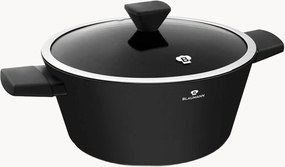 Nepriľnavý hrniec's pokrievkou Matte Black