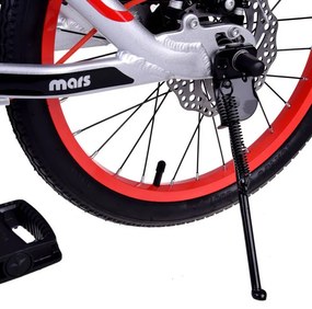 Detský bicykel 18" Mars RoyalBaby RB18-26 - strieborný