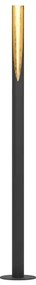 Eglo 97584 - LED Stojacia lampa BARBOTTO 1xGU10/4,5W/230V čierna