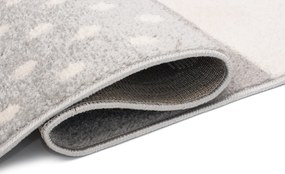 TA Koberec C573A BIELA/TYRKYSOVÁ AZÚROVÁ Rozmer: 180x260 cm