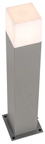 Moderná vonkajšia stojaca lampa sivá 50 cm IP44 - Dánsko