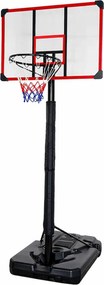 LEAN Sport Basketbalový kôš – mobilný nastaviteľný stojan 200–305 cm