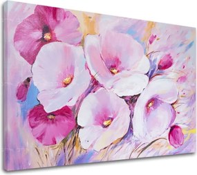 Autorská reprodukcia na plátne KVETY