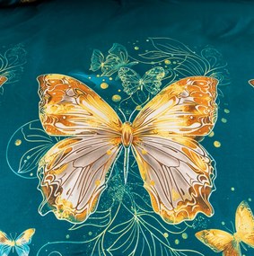 Obliečky z mikrovlákna ZAFIRA modré Rozmer obliečky: 70 x 80 cm | 140 x 200 cm