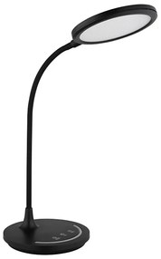Globo 58483 - LED stmievateľná dotyková stolná lampa KENNY LED/12W/230V čierna