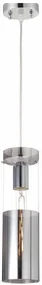 ACA DECOR Závesné svietidlo DEJAVU max. 40W/E27/230V/IP20, farba chrómu
